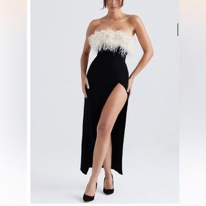 House of CB black dress